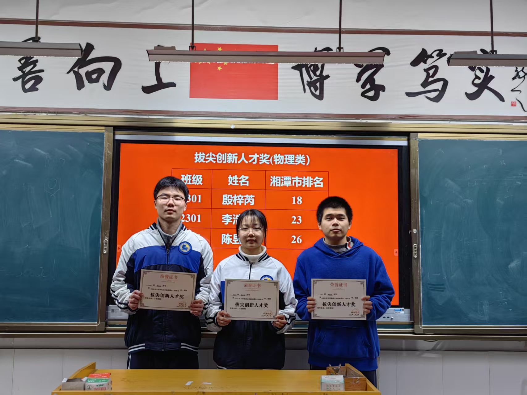 物理类创新人才奖