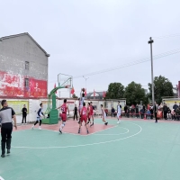 一颗篮球撬动的乡村之变—— 黄沙街镇荷塘村第三届“村BA”火热开赛